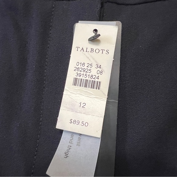 NWT Talbots Heritage Trousers 12 Black - Picture 4 of 8